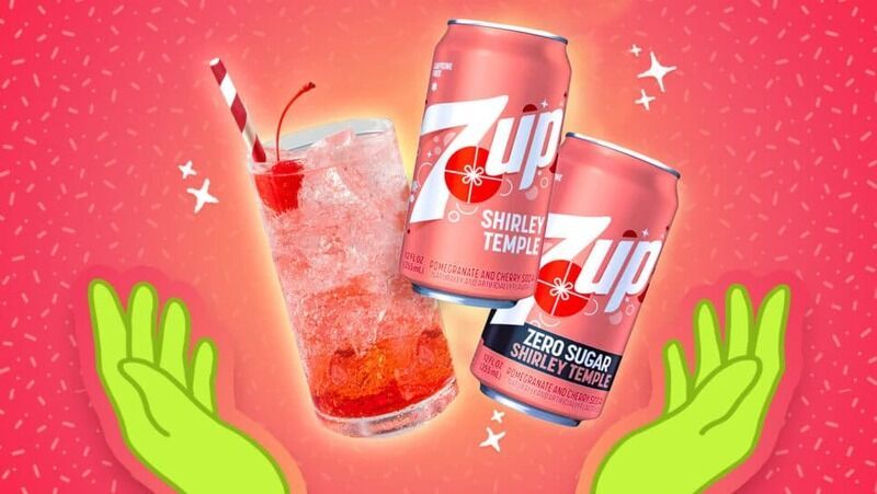 Limited Holiday Soda Flavors : shirley temple 7up