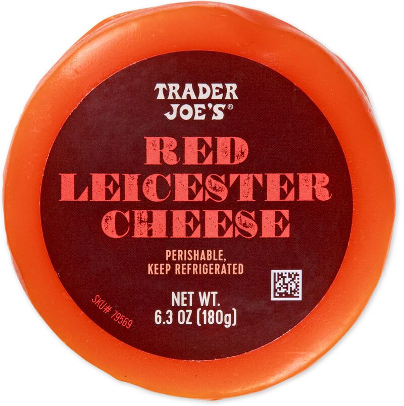 Bright Orange English Cheeses