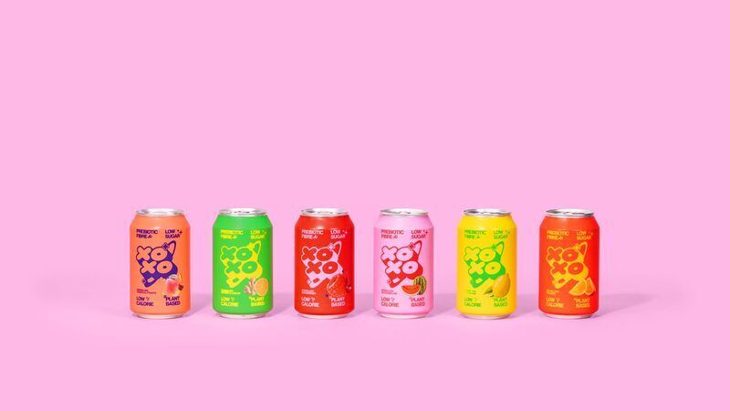 Tropical High Fiber Sodas