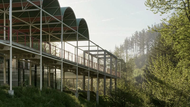 Barrel-Vaulted Roof Parks : zubitegi park