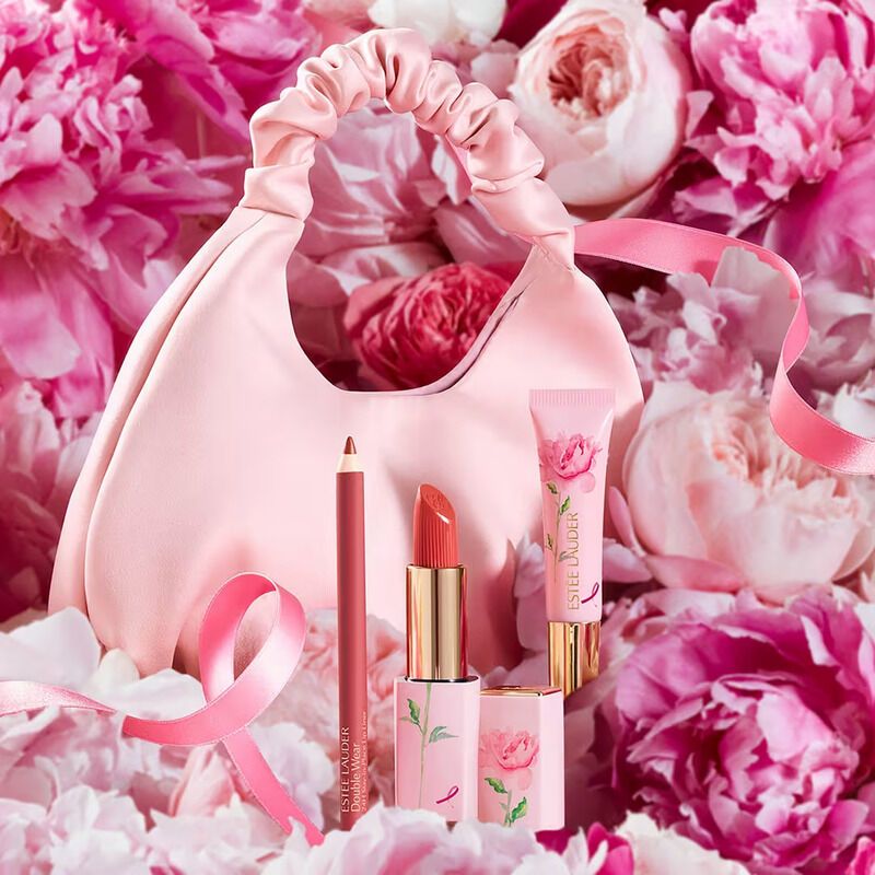 Pink Floral-Inspired Lip Kits