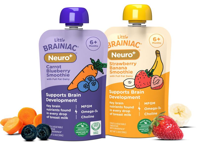 Brain Development Smoothie Pouches