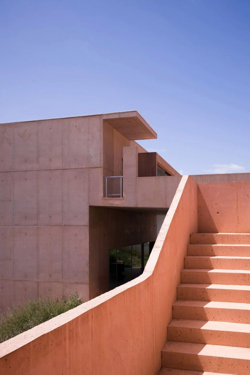 Orange Tonal Concrete Homes