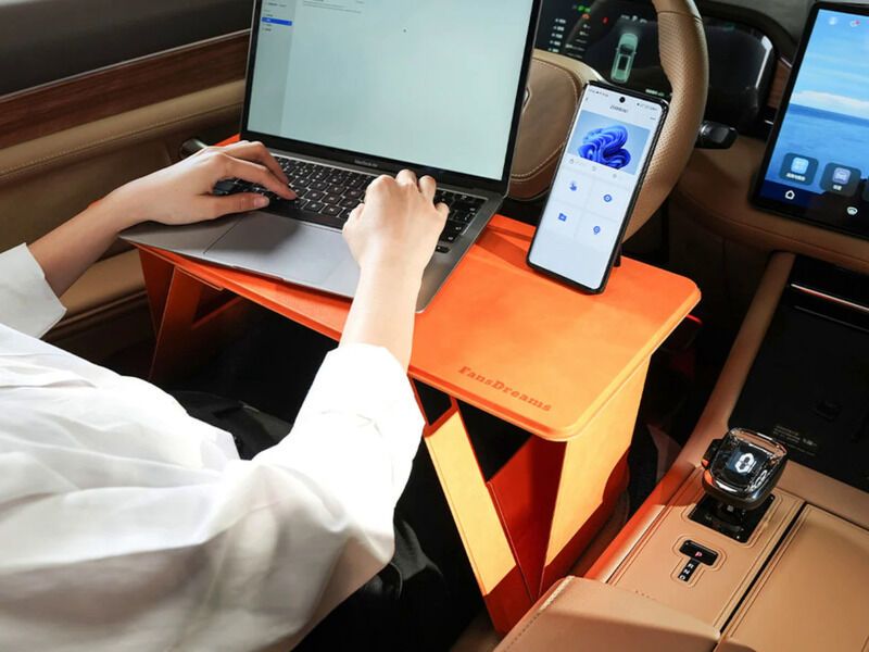 In-Car Work Desks