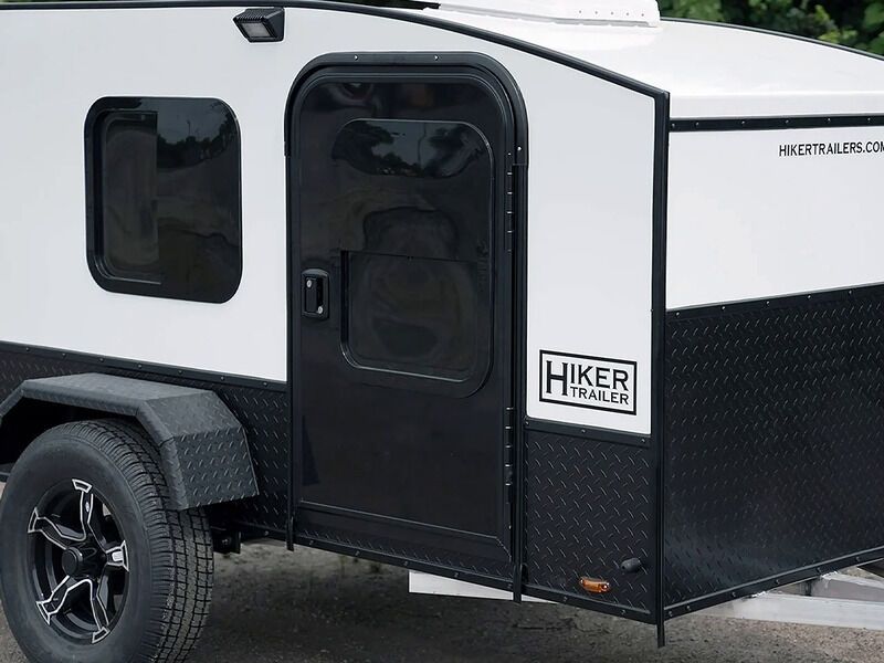 Semi-Teardrop Compact Trailers