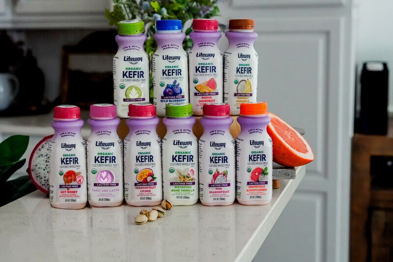 Boldly Flavored Kefir Drinks