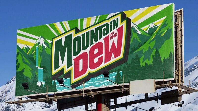 Mountain-Inspired Soda Rebrandings