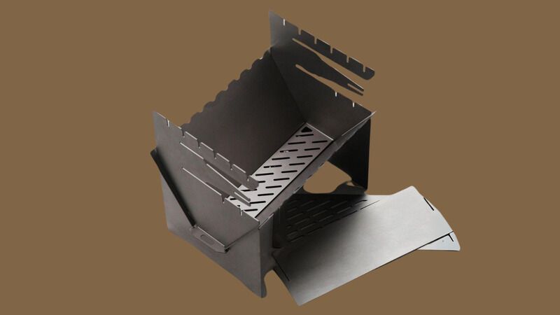 Flatpack Titanium Camper Grills