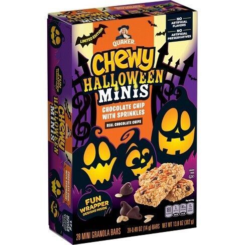 Halloween-Themed Granola Bars