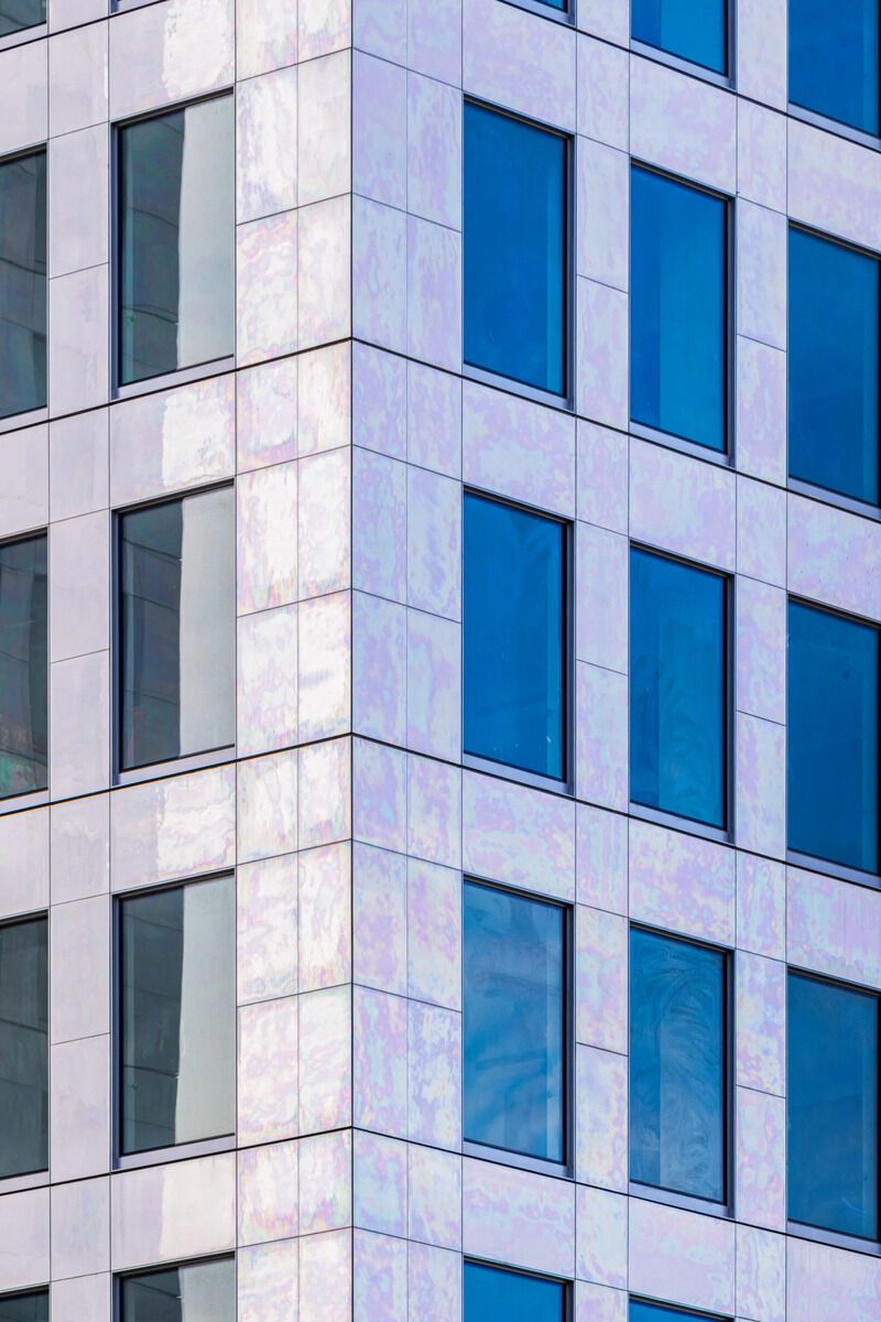 Porcelain-Clad Skyscrapers