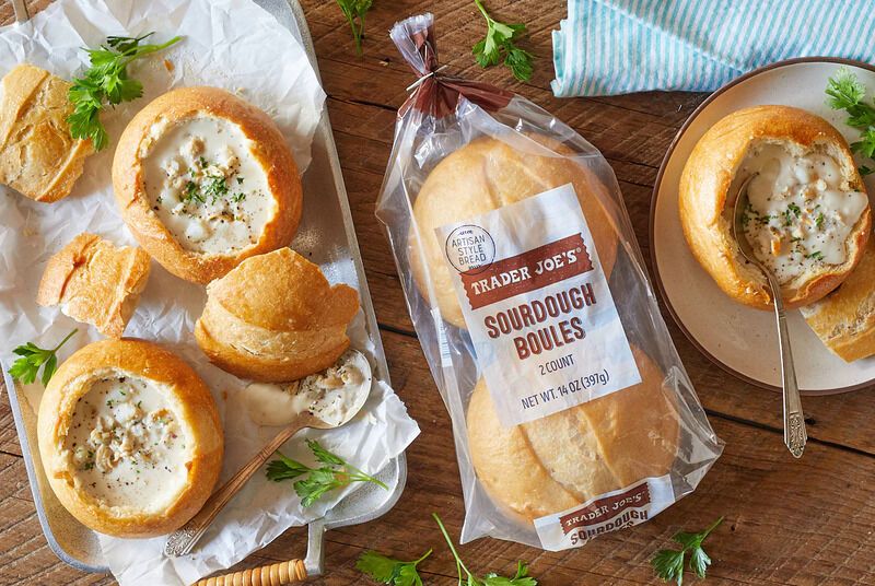 Ball-Shaped Sourdough Loaves