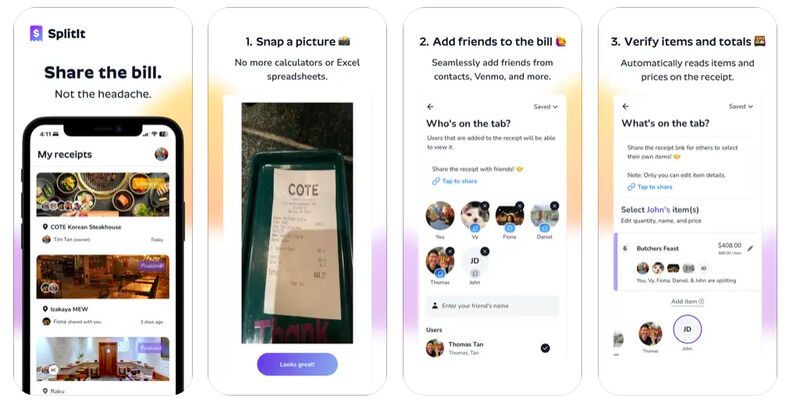 Bill Splitting Apps