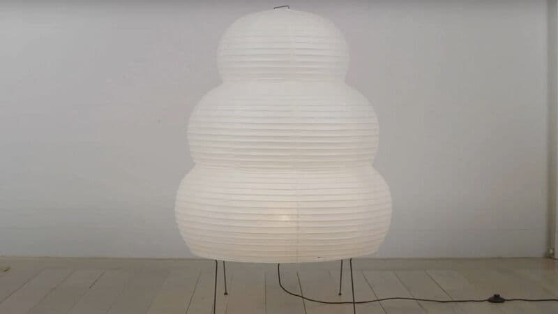 Structural Washi Paper Lamps