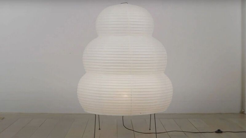 Structural Washi Paper Lamps