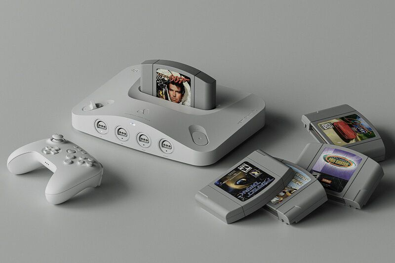 Modernized 90s Gaming Consoles