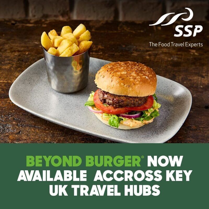 Plant-Based Travel Station Burgers