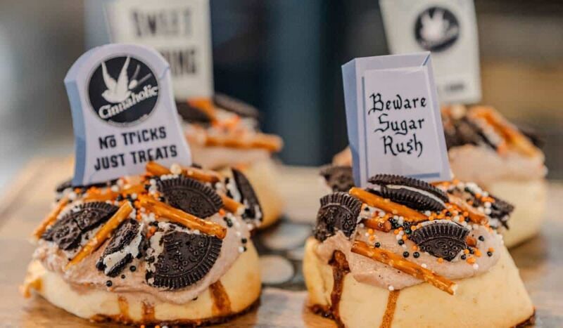 Macabre Cinnamon Roll Treats