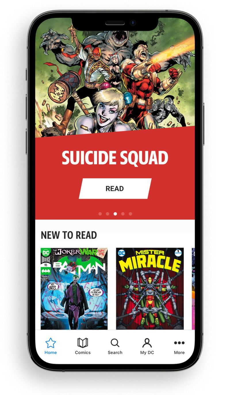 Mobile-First Comics