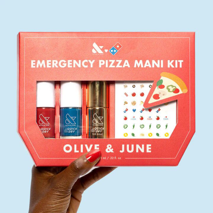 Pizza-Themed Nail Art Kits