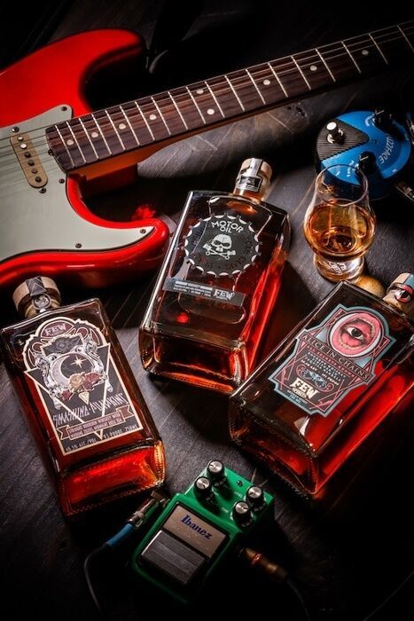 Rock'n'Roll-Inspired Whiskey Collections