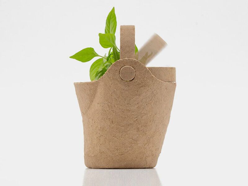 Zero-Waste Seedling Bags