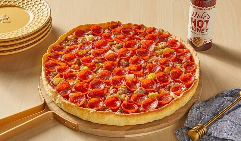 Deep Dish Honey Pizzas