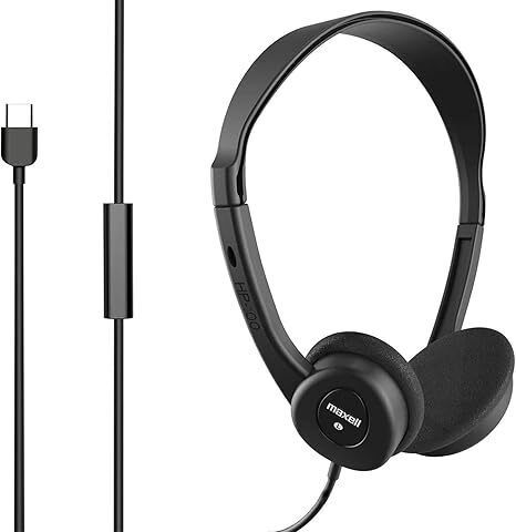 Lightweight USB-C Headphones