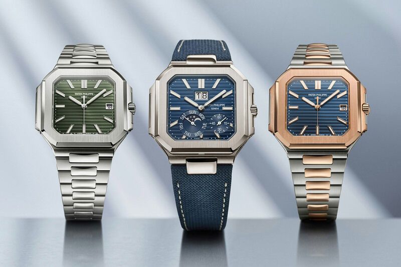 Ultra-Slim Cubic Timepieces