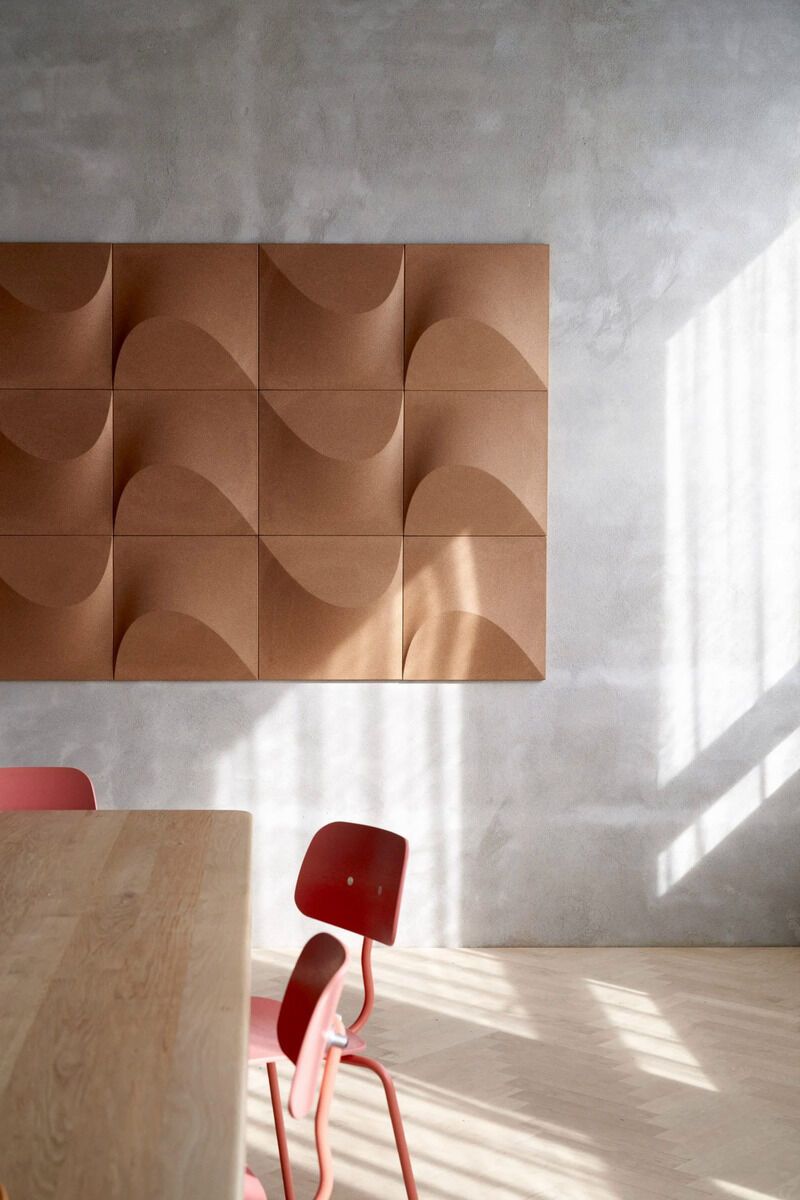 Sand Dune-Inspired Wall Panels