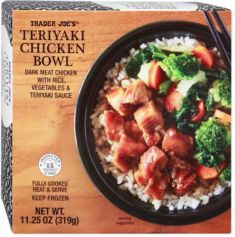 Frozen Teriyaki Chicken Bowls