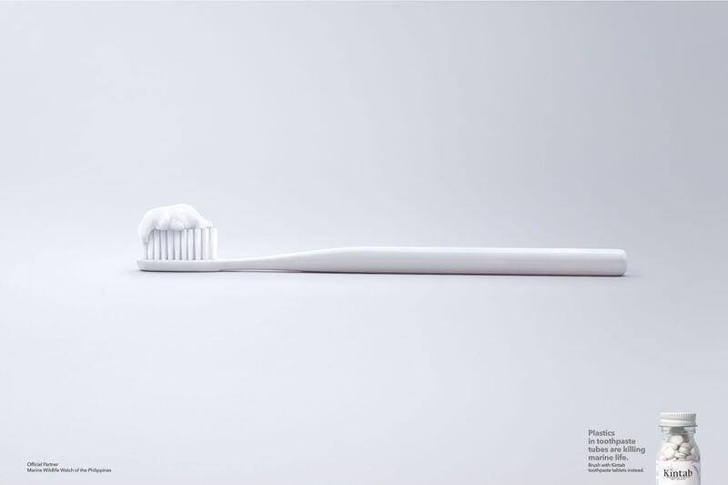 Plastic Toothpaste Tube Campaigns