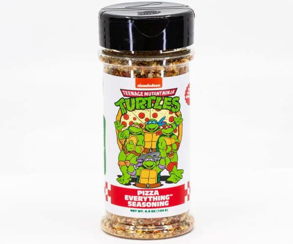 Cartoon-Themed Pizza Seasonings