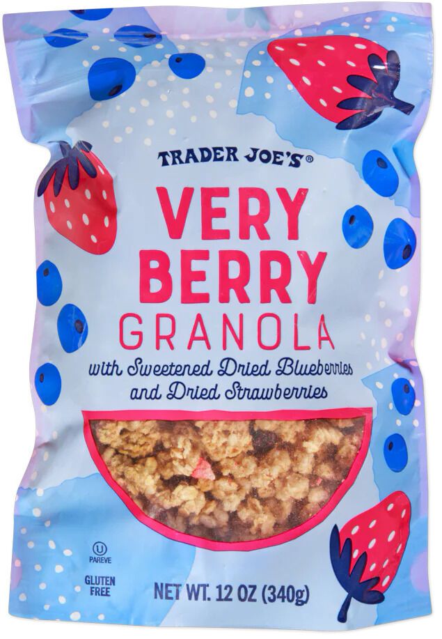 Fruity Mixed Berry Granolas