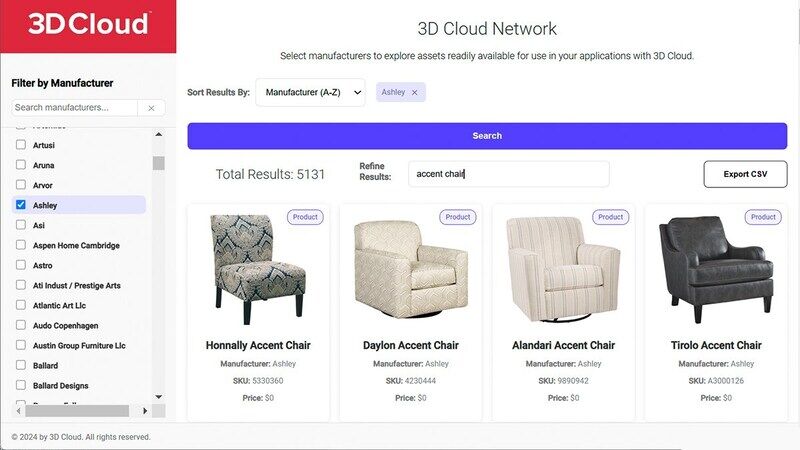 3D-Powered Furniture Retailer Networks