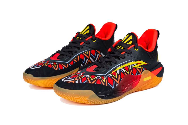 Agile Eye-Catching Basketball Shoes