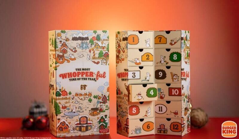 Branded QSR Advent Calendars