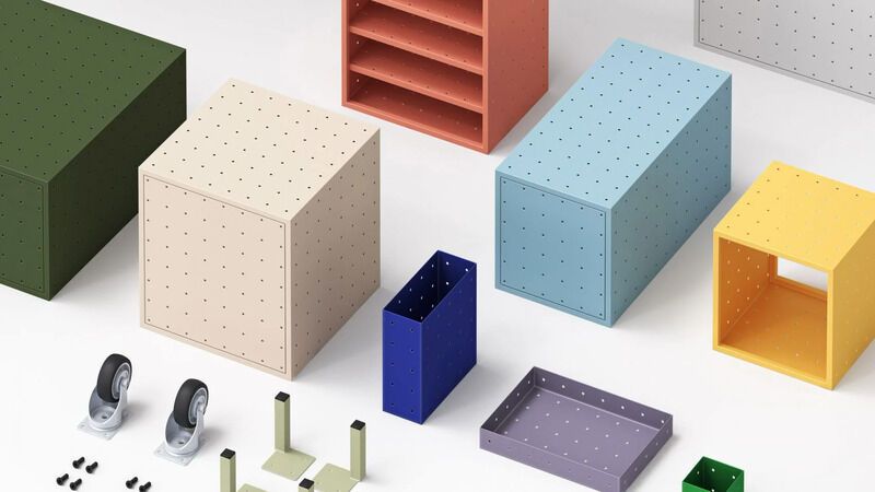 Colorful Modular Storage Sysem