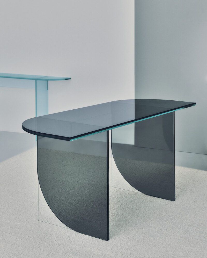 Glass Surfaced Furniture Series