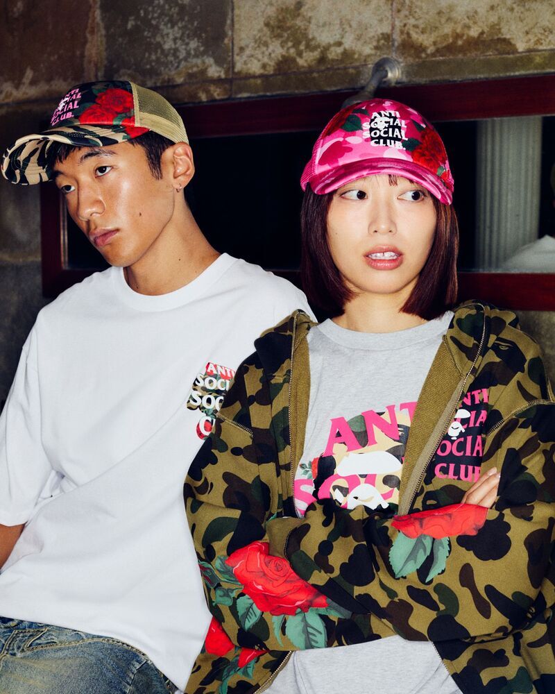 Rose-Floral Patterned Streetwear