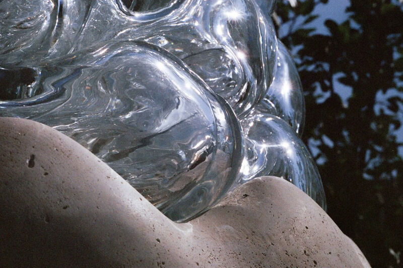 Stone Vaulting Glass Sculptures