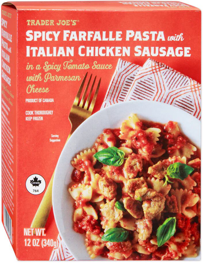 Frozen Farfalle Pasta Meals