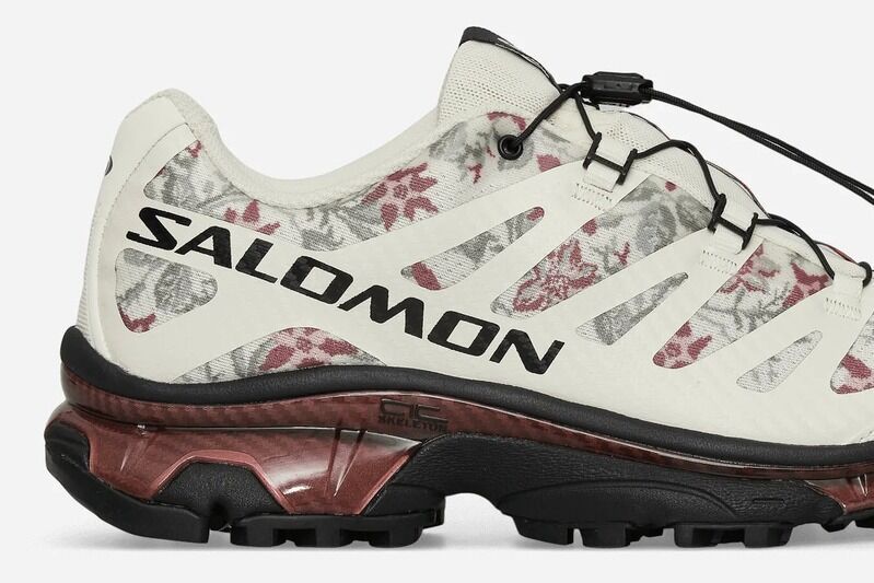 Floral-Motif Lightweight Trail Shoes