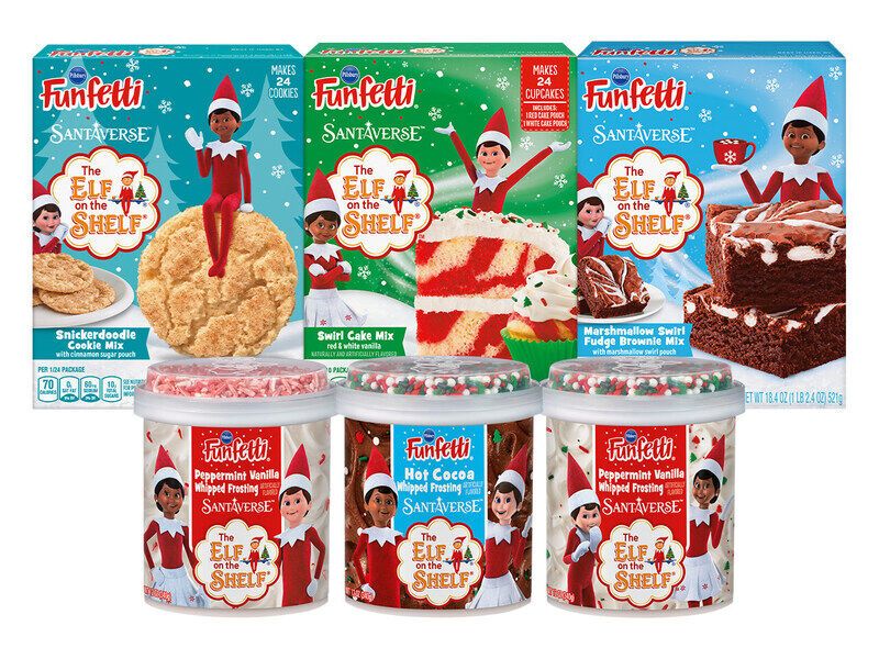 Elf-Themed Baked Product Lines