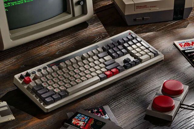 Full-Size Retro Mechanical Keyboards