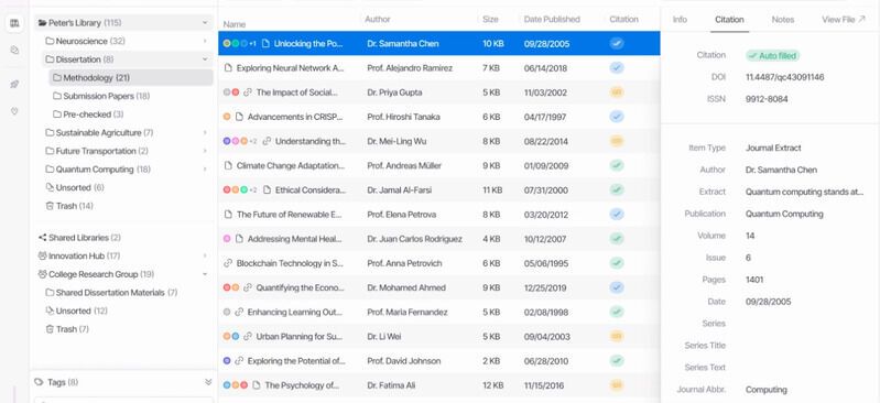 AI Research Management Tools