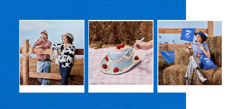 Cowboy-Themed Dairy Pop-Ups