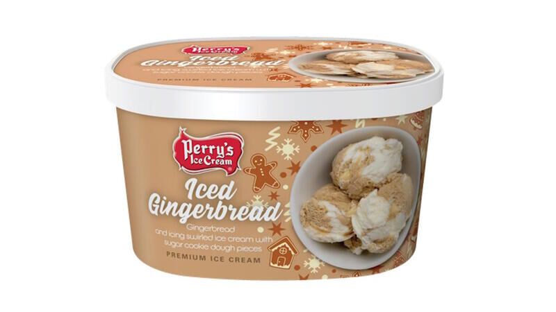 Sugary Gingerbread Ice Creams