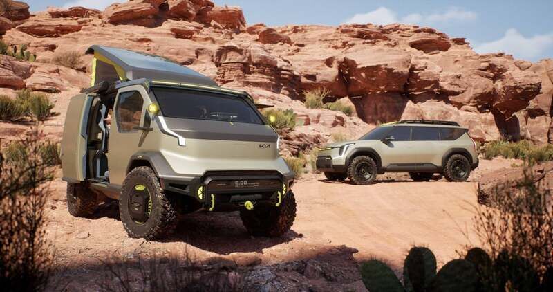 Adventurous Off-Road EV Concepts