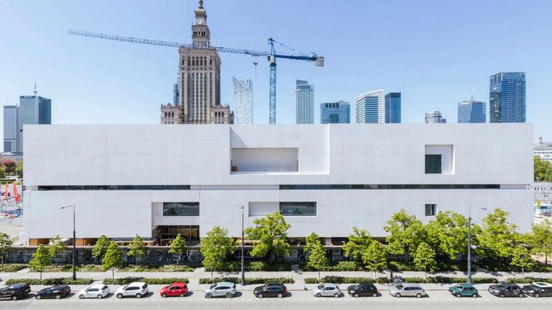 White Concrete Boxy Museums