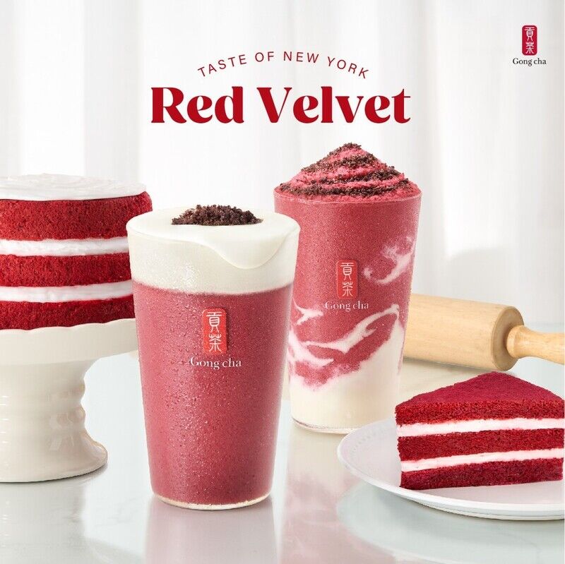 Red Velvet Milk Teas